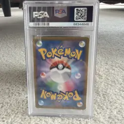 2021 POKEMON KOREAN SWORD & SHIELD EEVEE HEROES #075 FULL ART/VAPOREON V PSA 9 - Image 2
