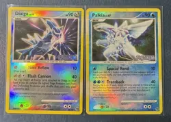 Pokemon TCG Vintage Dialga 16/106 Palkia 26/106 Great Encounters Bundle Stamped - Image 1