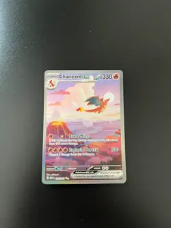 POKEMON Scarlet & Violet 151 CHARIZARD EX 199/165 Special Illustration Rare - Image 1