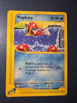 Pokemon TCG Magikarp 118/165 Expedition Non Holo Common - Image 1