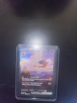 Pokemon TCG Charizard EX 199/165 Scarlet & Violet 151 SIR NM English - Image 2
