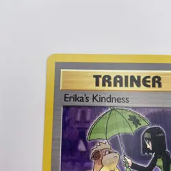Erika's Kindness 103/132 1st Edition Gym Challenge MP Rare WOTC Pokemon TCG - Image 3