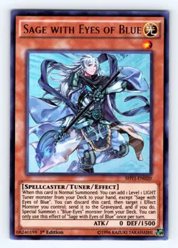 Yugioh Sage with Eyes of Blue SHVI-EN020 Ultra Rare - NM 💎 - Image 1