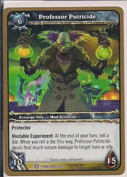 World of Warcraft TCG - Professor Putricide #15 - Citadel Raid - Image 1