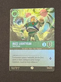 Buzz Lightyear - Space Ranger - Disney Lorcana Wilds Unknown - Epic #211 - Image 1