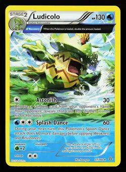Ludicolo 37/160 Rare Primal Clash Pokemon Card - Image 1