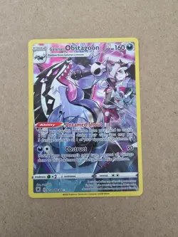 Galarian Obstagoon tg10/tg30 Astral Radiance Full Art Pokemon Card - Image 1