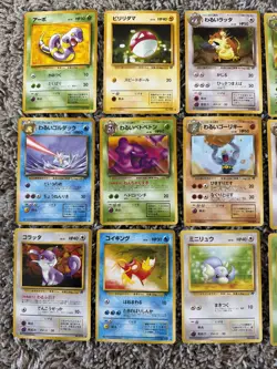 Lot of 18 Vintage Japanese Pokemon Cards - Team Rocket - NM-LP - Uncommon/Common - Image 2