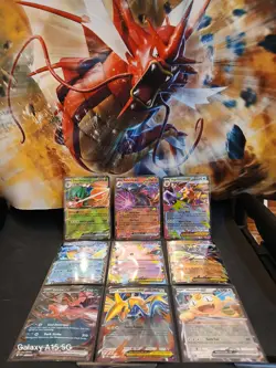 Perfect Order Lot Double Rare Ex Complete Set Pokemon Cards 9 Cards Total - Image 1