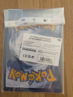 Pikachu At The Museum Jumbo Promo Card - Image 2
