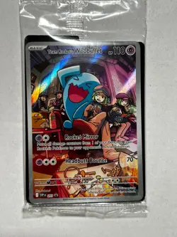 Team Rocket's Wobbuffet Holo Promo SV: Scarlet & Violet Promo Cards 203 NM - Image 1