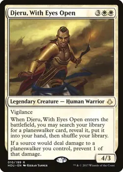 Djeru, With Eyes Open - Foil HOU LP MTG - Image 1