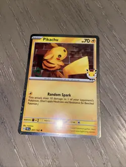 Pikachu (Pokemon Day 2026) 051/162 Miscellaneous Cards & Products Holo - Image 3