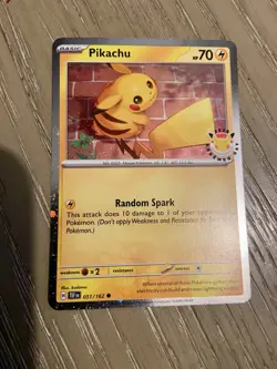 Pikachu (Pokemon Day 2026) 051/162 Miscellaneous Cards & Products Holo - Image 4