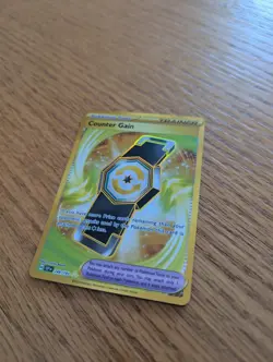 Pokemon TCG Counter Gain Card 249/191 Surging Sparks Hyper Rare NM - Image 3
