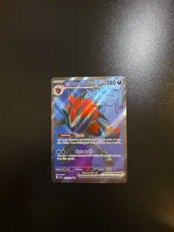 Pokemon N's Zoroark EX Full Art Rare Holo Card 175/159 S&V Journey Together TCG - Image 1