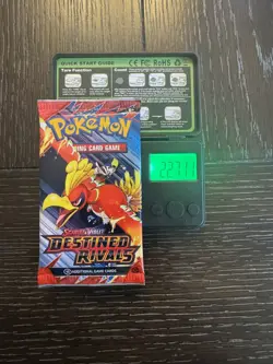 (HEAVY) 🔥 22.71g Pokemon TCG Cards Destined Rivals Booster Pack Factory Sealed✅ - Image 1