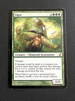#240 MP Vigor, rare, Lorwyn series MTG card, pre-owned - Image 1