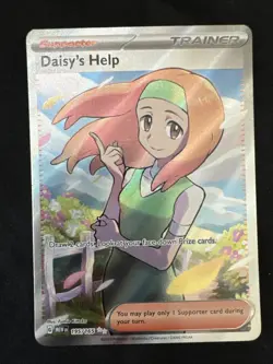 Daisy's Help 195/165 SV Scarlet & Violet 151 Ultra Rare Card NM Condition - Image 1