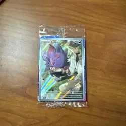 N's Zorua 189 Sv: Scarlet & Violet Journey Together ETB Promo Card Holo SEALED - Image 1