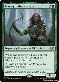 Marwyn, the Nurturer [J25 - 687] - NM TCG MTG - Image 1