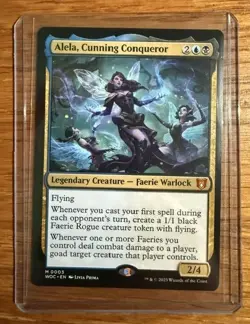 Magic: The Gathering Alela, Cunning Conqueror 3 NM - Image 1