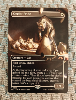 Ocelot Pride - Borderless - Modern Horizons 3 - MH3 - #322- NM - Image 1
