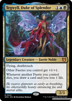 Tegwyll, Duke of Splendor [WOC - 1] - NM TCG MTG - Image 1