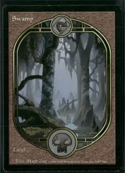 Swamp - MTG Unglued Full Art Magic the Gathering - Image 1