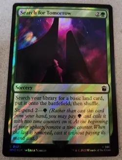 Search for Tomorrow - #825 (Surge Foil) Universes Beyond: Doctor Who - Mtg - Image 1