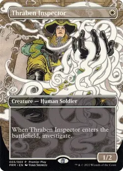 Thraben Inspector - Foil Extended Regional Championship Qualifier Promos LP MTG - Image 1