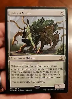 Eldrazi Mimic - Oath of the Gatewatch (002/184) - LP - *Regular* - Rare - MTG - Image 1