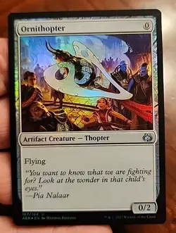 Ornithopter - Aether Revolt (167) - LP - *FOIL* - MTG - Image 1