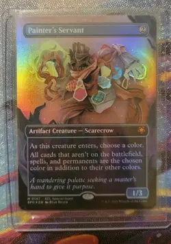 Painter's Servant (Borderless) Special Guests Foil - Image 1