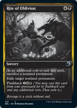Rite of Oblivion - Foil DBL LP MTG - Image 1