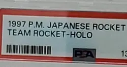 1997 POKEMON JAPANESE ROCKET TEAM ROCKET-HOLO PSA 4 - Image 3