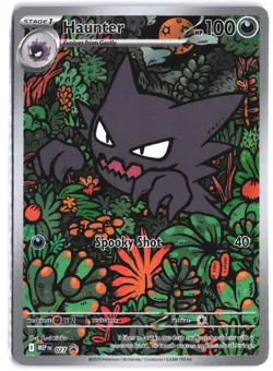 Haunter - 027 027 Holo Illustration Rare ME: Mega Evolution Promo Pokemon - Image 1