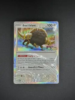 Pokemon TCG - Stellar Crown Bouffalant SVP 136 Promo SEALED Build & Battle Deck - Image 1