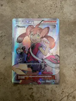 Pokemon TCG Shauna Full Art Holo Promo Trainer-Supporter Alternate Art 111a/124 - Image 1