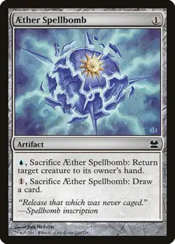 Aether Spellbomb - Foil MMA LP MTG - Image 1