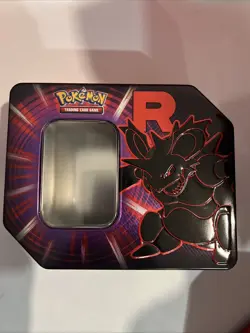 Empty Nidoking Destined Rivals Tin Pokemon Tcg No Packs - Image 1
