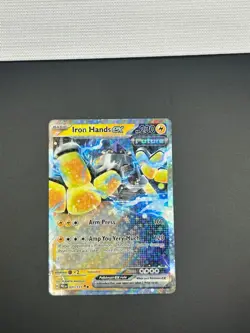 Iron Hands ex 31/131 - Prismatic Evolutions - Rare Holo Pokemon Card - NM - Image 1