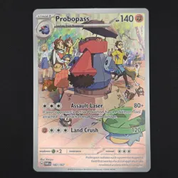 Pokemon TCG Card Probopass 182/167 Twilight Masquerade Illustration Rare - NM - Image 1