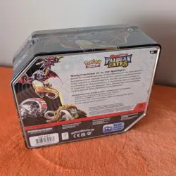 Pokemon TCG Paldean Fates Shiny Charizard ex 5-Pack Tin - Factory Sealed - Image 2
