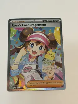 Pokemon TCG Rosa's Encouragement Full Art Special Illustration Rare 123/088 - Image 2
