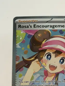 Pokemon TCG Rosa's Encouragement Full Art Special Illustration Rare 123/088 - Image 3
