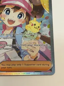 Pokemon TCG Rosa's Encouragement Full Art Special Illustration Rare 123/088 - Image 5