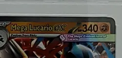 2025 Pokemon Mega Evolution #077 MEGA LUCARIO EX 77/132 - PSA 10 Gem Mint - Image 4