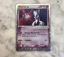 2003 POKEMON EX RUBY & SAPPHIRE #101 MEWTWO EX-HOLO - Image 1