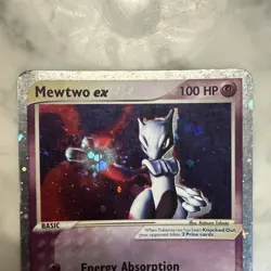 2003 POKEMON EX RUBY & SAPPHIRE #101 MEWTWO EX-HOLO - Image 3